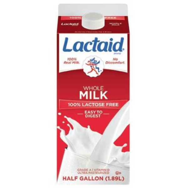Lactaid - Whole Milk - 1/2 gallon