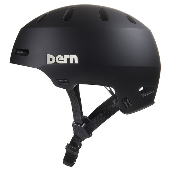 Bern Youth Macon 2.0 Jr. Bike Helmet, One Size - Matte Black