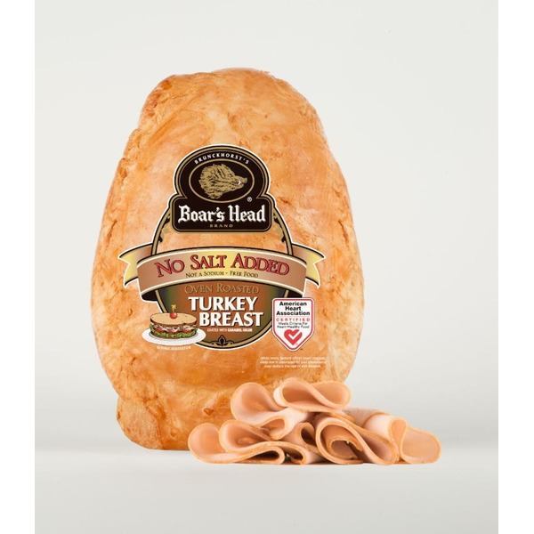 Boar's Head No Salt Added Oven Roasted Turkey Breast (1 lb) from Fred