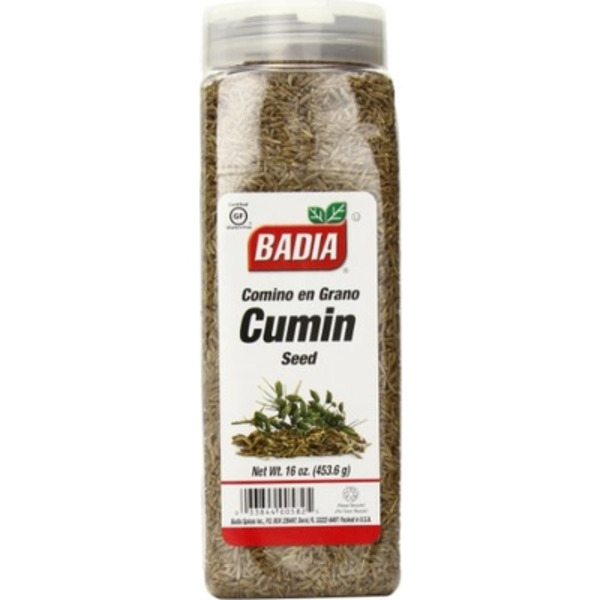 Badia Spices - Whole Cumin Seeds - 16 oz Jar