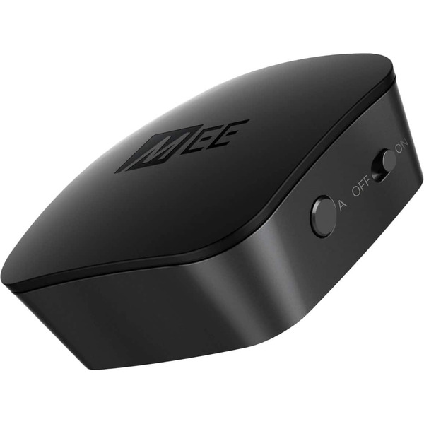 MEE audio Connect Universal Dual-Headphone Bluetooth Audio Transmitter for TV in Black