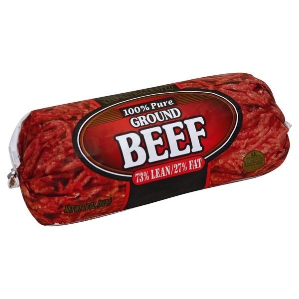 JBS USA Beef, Ground, 73% Lean Same-Day Delivery or Pickup | Lucky