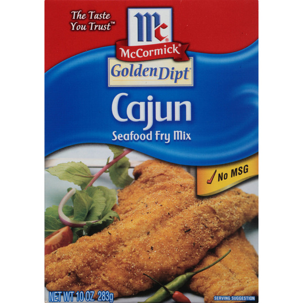 McCormick® GOLDEN DIPT Cajun Style Seafood Fry Mix Same-Day