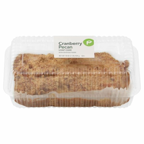 Publix Bakery Loaf Cake, Cranberry Pecan Same-Day Delivery or Pickup ...