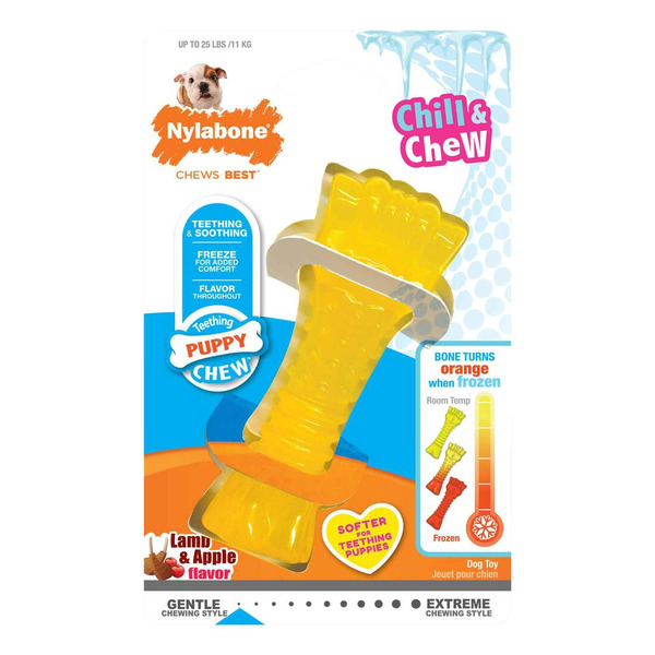 Nylabone Color Change Puppy Freezer Bone