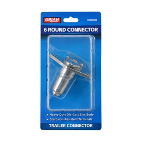 Uriah Products 6 Pole Round Vehicle Side Connector