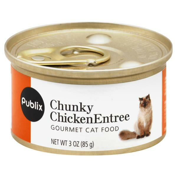 Publix Publix Cat Food, Gourmet, Chunky Chicken Entree SameDay