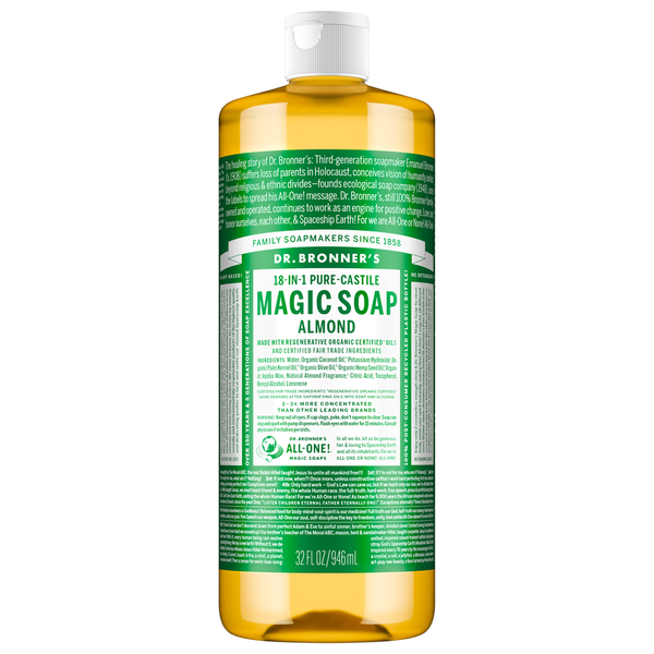 Dr. Bronner's Almond Pure-Castile Liquid Soap