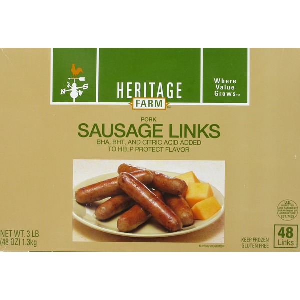 Heritage Farm Pork Sausage Links (16 oz) from Kroger Instacart