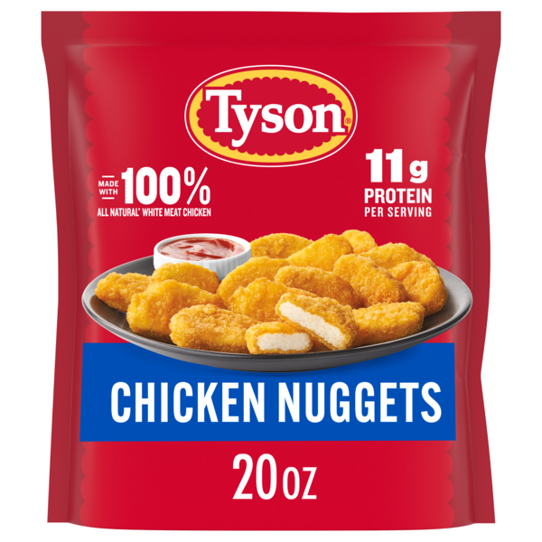Tyson Frozen Chicken Nuggets, 20 oz