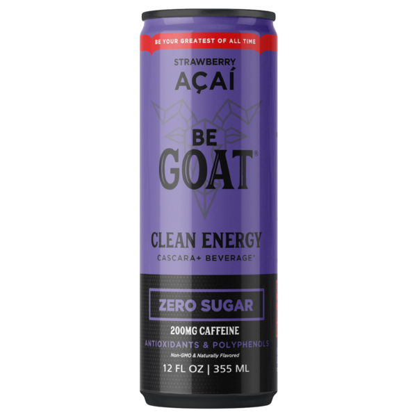 BeGOAT Strawberry Acai Zero Sugar Energy Drink Same-Day Delivery