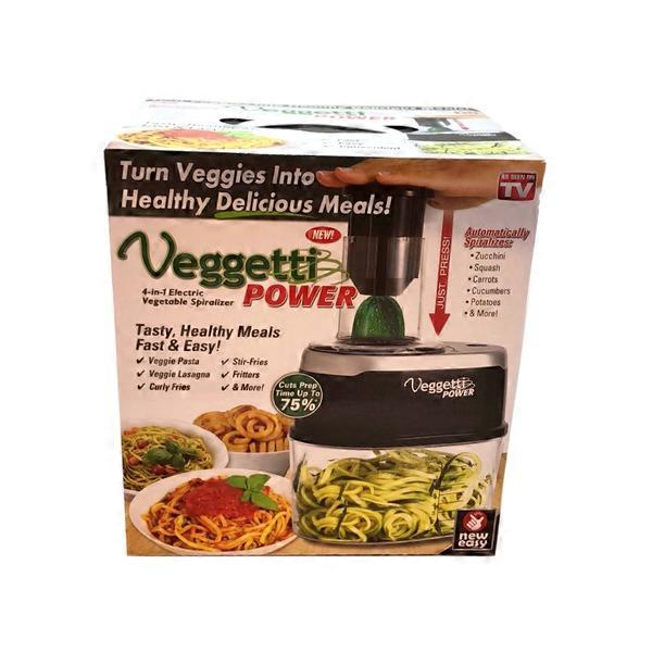 Veggetti 4in1 Power Electric Vegetable Spiralizer (each) Instacart