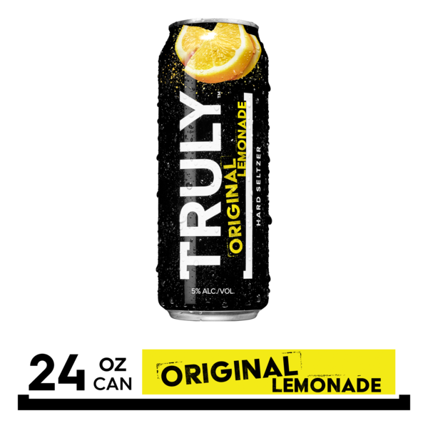 TRULY Hard Seltzer Lemonade, Spiked & Sparkling Water (24 fl oz) from