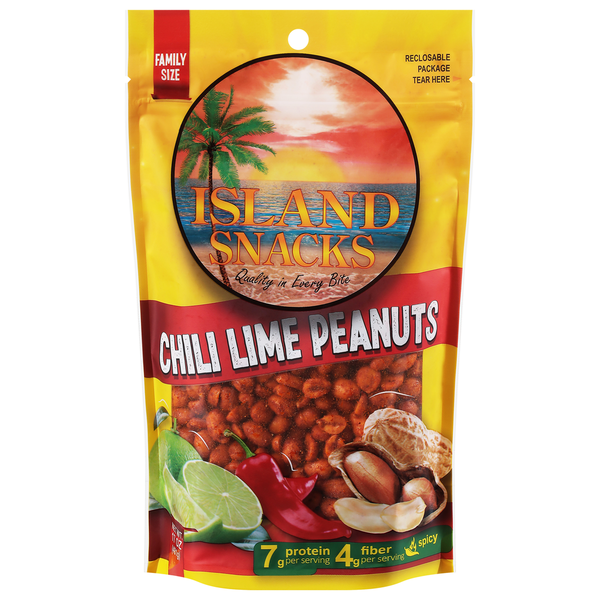 Island Snacks Chili Lime Peanuts
