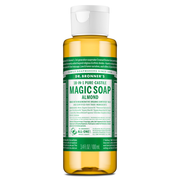 Dr. Bronner's 18-in-1 Pure Castile Magic Soap - Almond