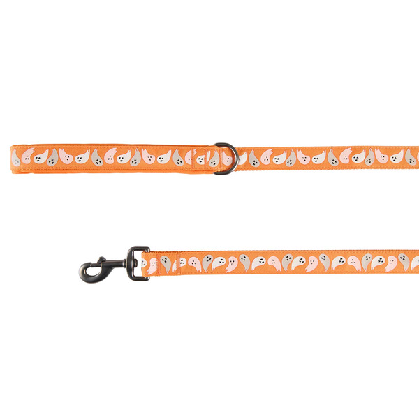 Thrills & Chills Halloween Ghost Dog Leash - Orange