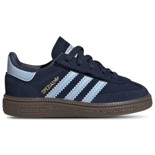 adidas Boys' Handball Spezial Toddler Running Shoes, Size 6.0 - Collegiate Navy/Clear Sky