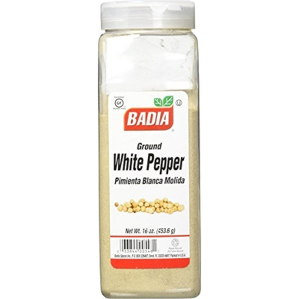Badia - Ground White Pepper - 16 oz