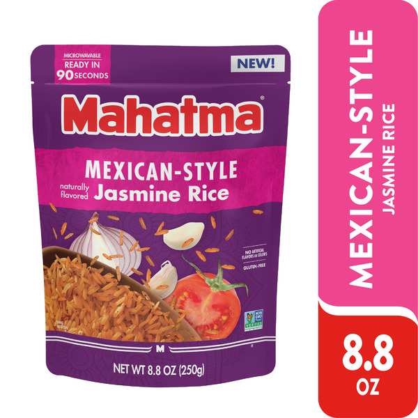 Mahatma Mexican Style Jasmine Rice, Gluten Free, Microwaveable