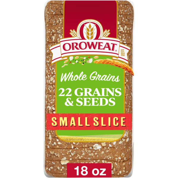 Oroweat 22 Grains & Seeds Small Slice Bread