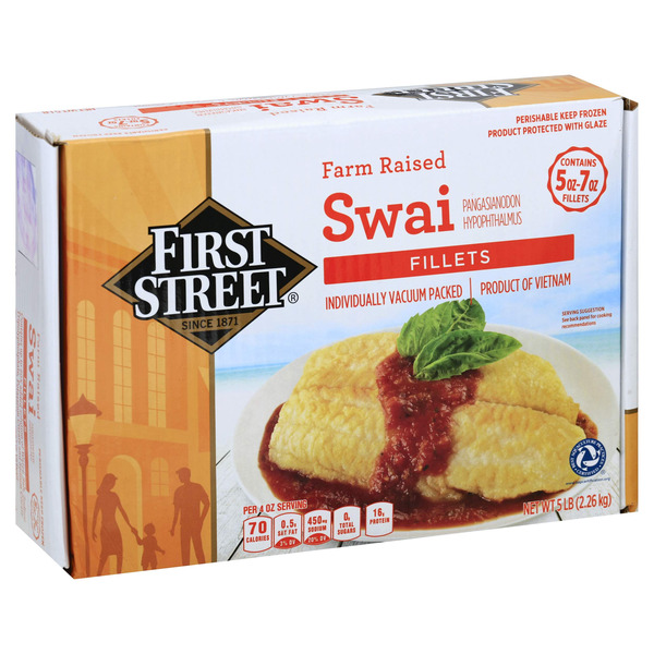 Frozen Swai Fillet in a Box