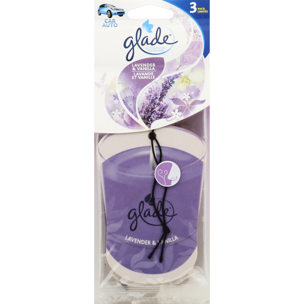 Glade Air Fresheners, Lavender & Vanilla, 3 Pack (3 each) Instacart