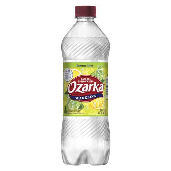 Ozarka Lemon Lime Sparkling Water (20 oz) Instacart
