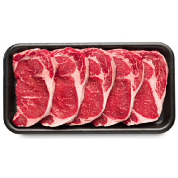 Vacuum Packed Boneless Choice Beef Ribeye Steak