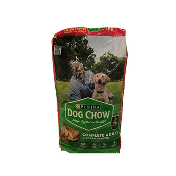 Purina Dog Chow Complete Adult Dry Dog Food Kibble With Chicken Flavor  Same-Day Delivery | Grocery Outlet