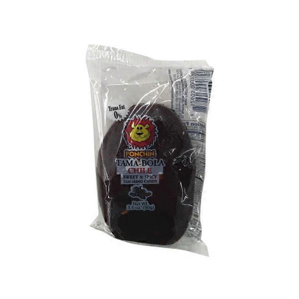 El Leon Ponchin Tama Bola Sweet & Spicy Tamarind Candy