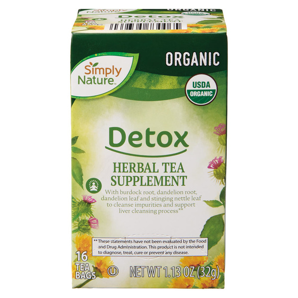 Simply Nature Organic Detox Herbal Tea Same-Day Delivery or Pickup
