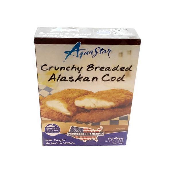 Aqua Star Crunchy Breaded Alaskan Cod (12 oz) from Kroger Instacart