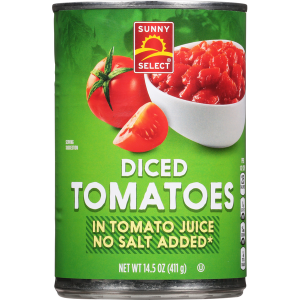 Sunny Select Tomatoes in Tomato Juice, Diced