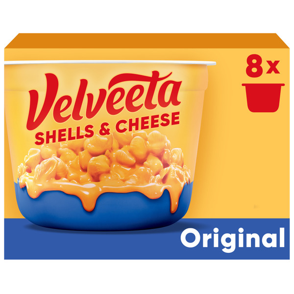 VELVEETA Shells & Cheese Original Microwavable Mac & Cheese Cups