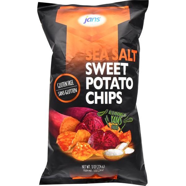 Jans Enterprises Root Chips (Sea Salt Sweet Potato Chips)