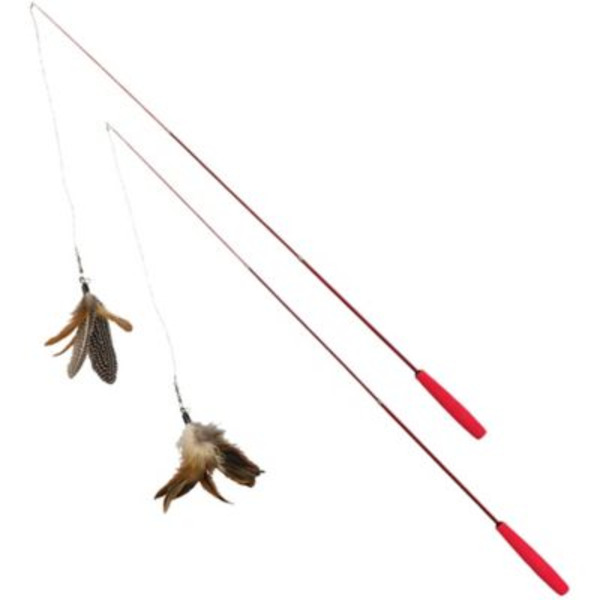 Spot Telescoping Kitty Cat Teaser Wand, 36 in.