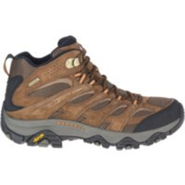 Merrell Men's Moab 3 Mid Waterproof Hiking Boots - Earth