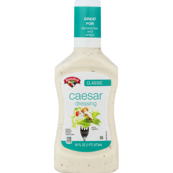 Hannaford Creamy Caesar Salad Dressing (16 oz) Instacart