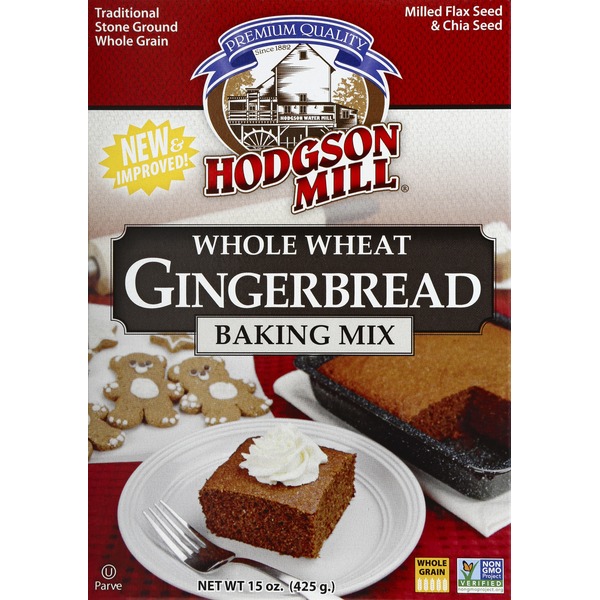 Hodgson Mill Baking Mix, Whole Wheat Gingerbread (15 oz) from Safeway