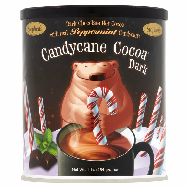 Stephen's Dark Chocolate With Real Peppermint Candycane Hot Cocoa