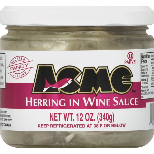 Acme Herring In Wine Sauce (12 oz) from Safeway Instacart
