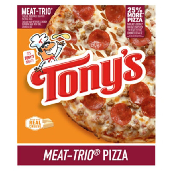 Tony's Pizzeria Style Crust Meat Trio Pizza