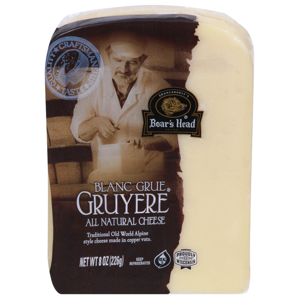 Boar's Head Blanc Grue Gruyere Cheese