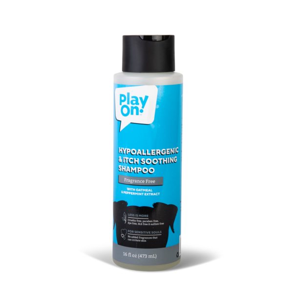 Play On No Fragrance Grooming Hypoallergenic & Itching Dog Shampoo