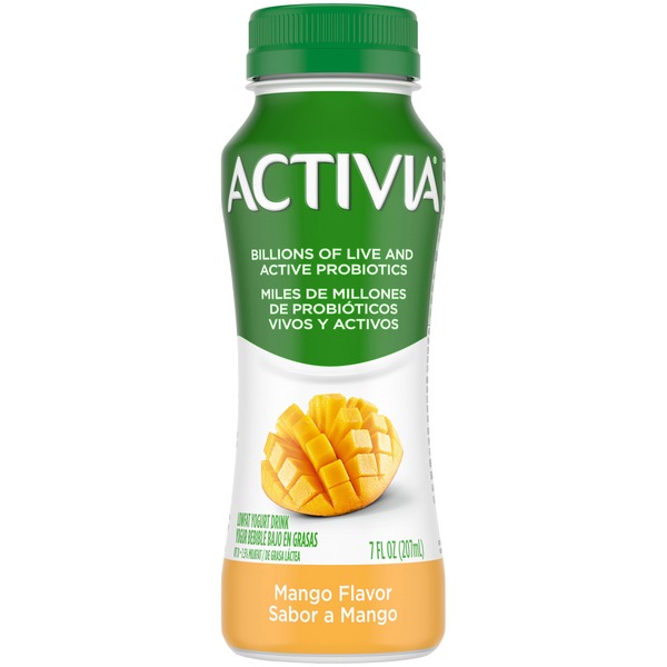 Activia Mango Lowfat Yogurt Drink (7 fl oz) Instacart