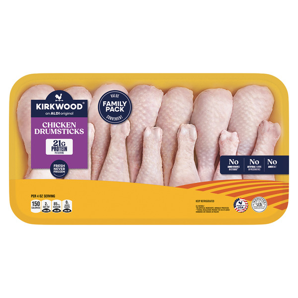 Kirkwood Fresh Family Pack Chicken Drumsticks