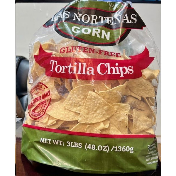 Las Nortenas - Corn Tortilla Chips - 3 lbs