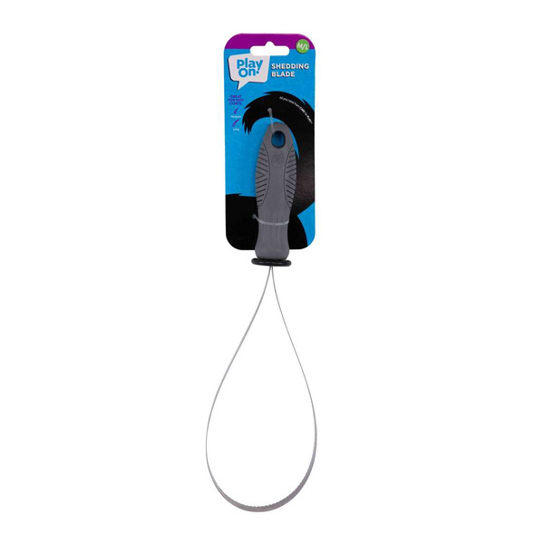 Play On Dog Grooming Shedding Blade, Large
