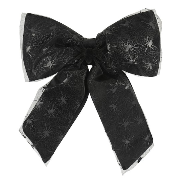 Celebrate It Black Spider Puffy Bow