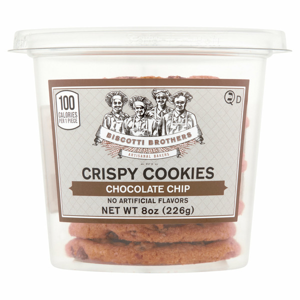 Biscotti Brothers Chocolate Chip Crispy Cookies Same-Day Delivery